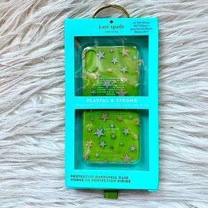 NEW Kate Spade iPhone X 10 Star Case